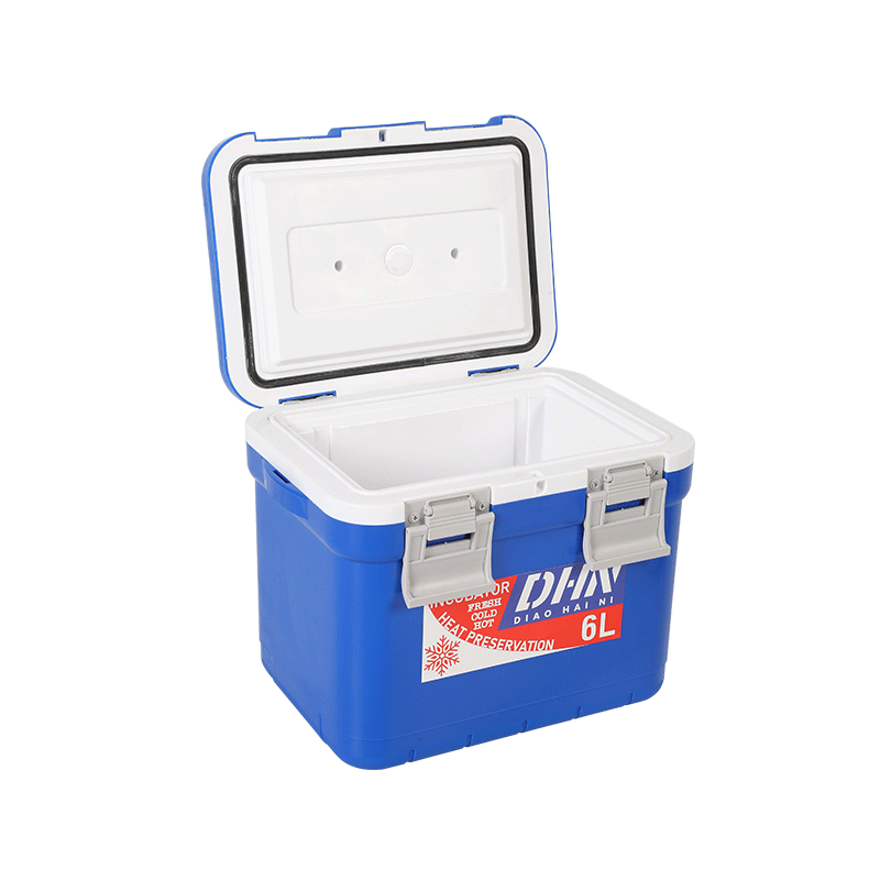 6L 生物安全运输转运硬冰盒冷却器医药冷链箱