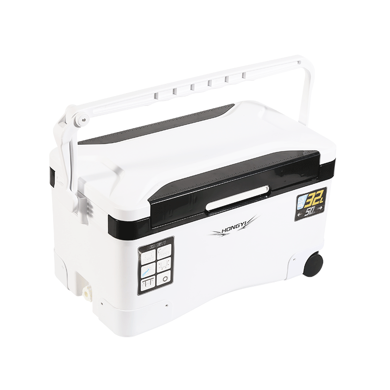 32L防摔耐用家用餐饮饭盒冷却器冷链箱